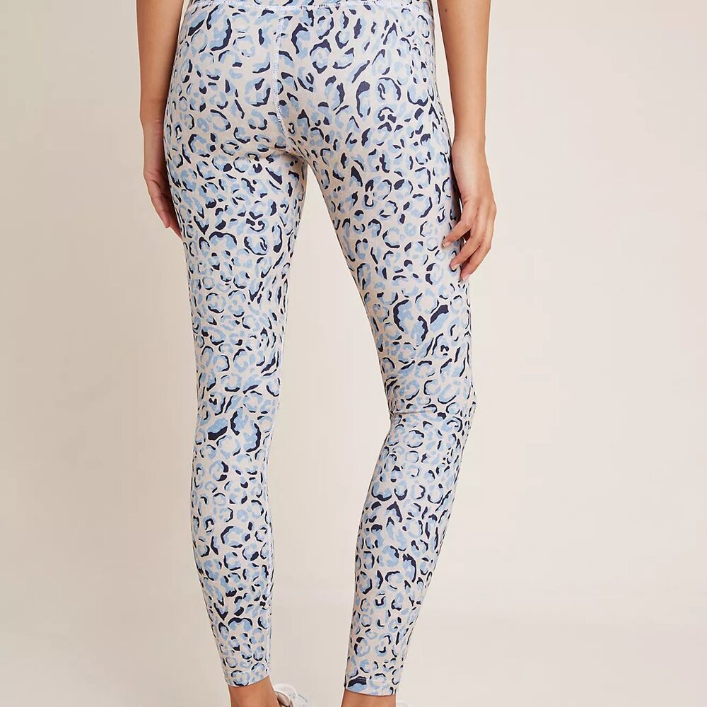Anthropologie Women's Varley Century Leopard Print Leggings - Picture 3 of 11